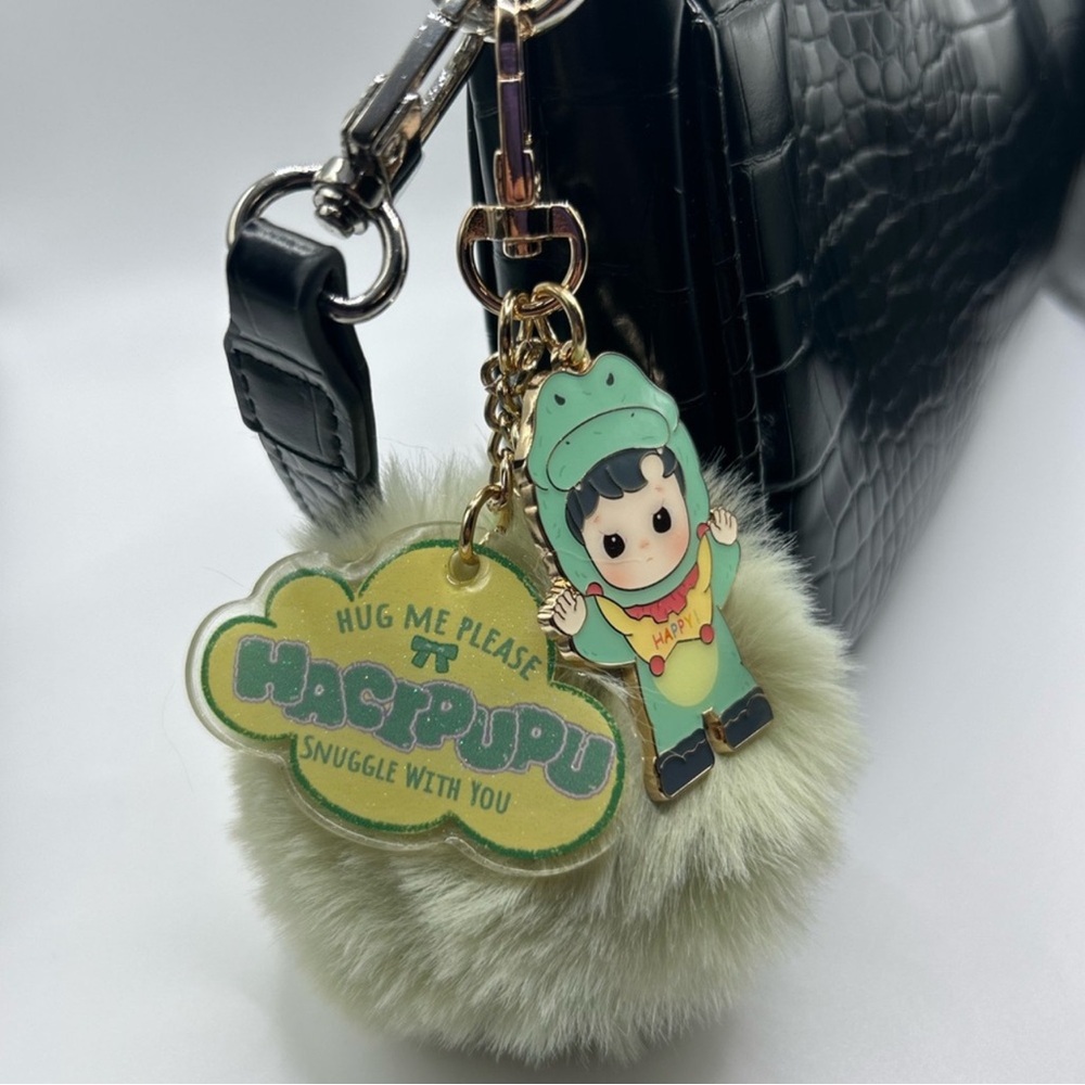 Pop Mart - Hacipupu Snuggle With You Pendant ( Grumpy Crocodile )